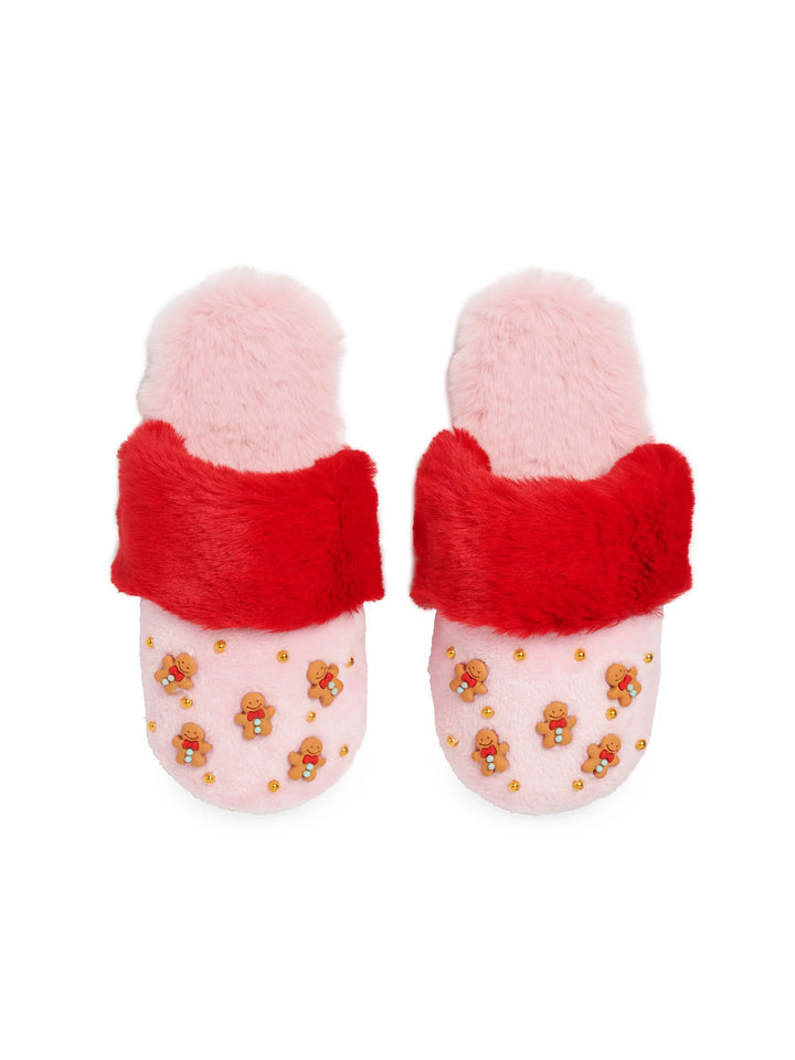 Gingerbread Man Slippers