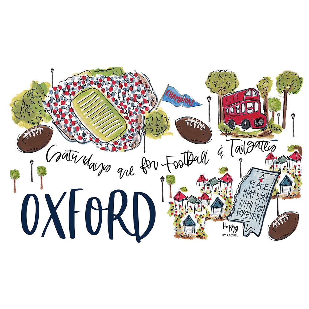 Saturday in Oxford Mega Mug 40oz