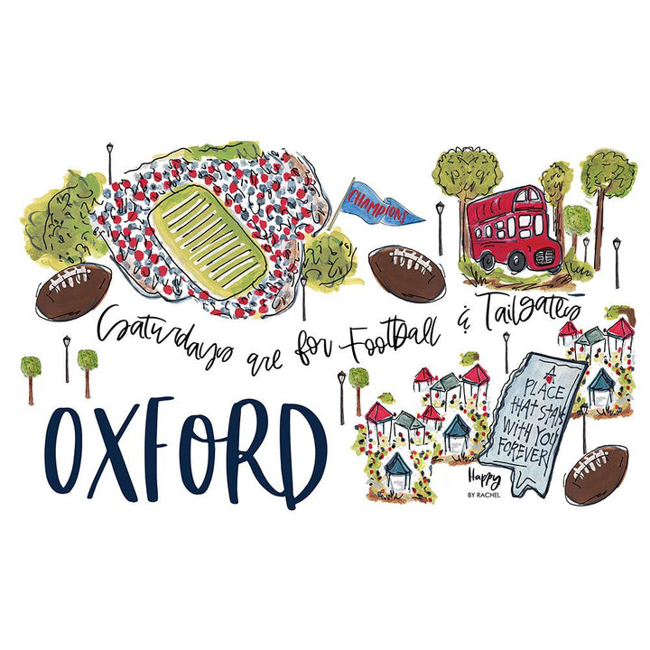 Saturday in Oxford Mega Mug 40oz