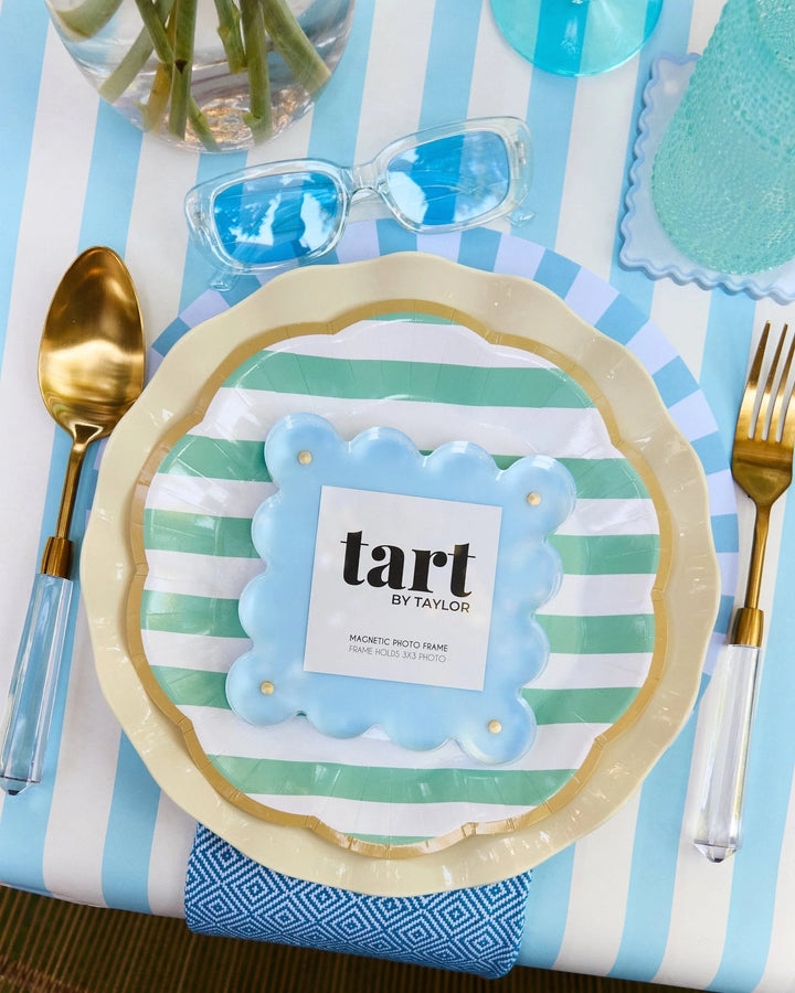 Light Blue Mini Acrylic Picture Frame