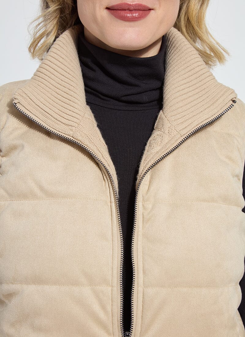 Petra Reversible Puffer Sweater Vest