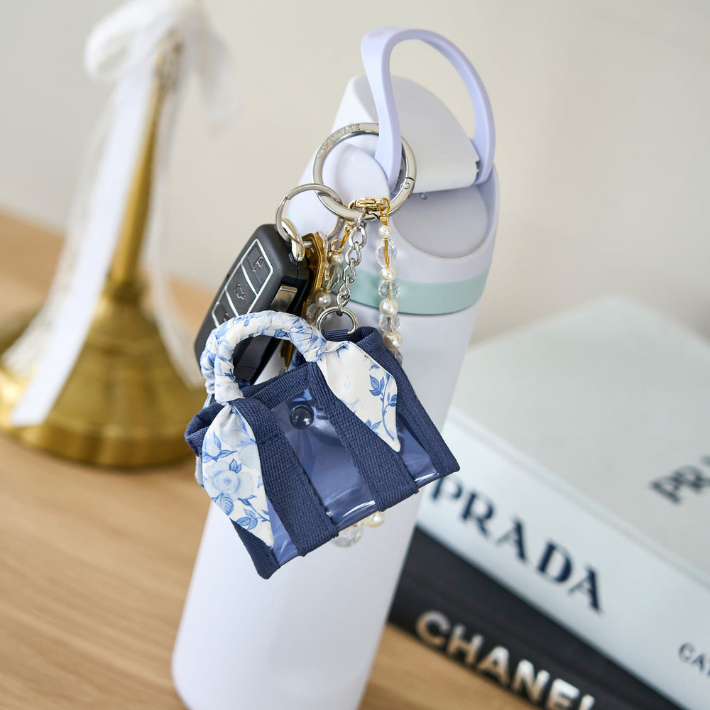 Jelly Tote Key Chain | Something Navy Twilly