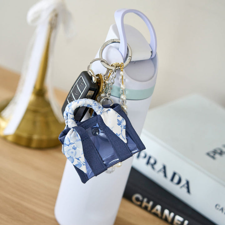 Jelly Tote Key Chain | Something Navy Twilly