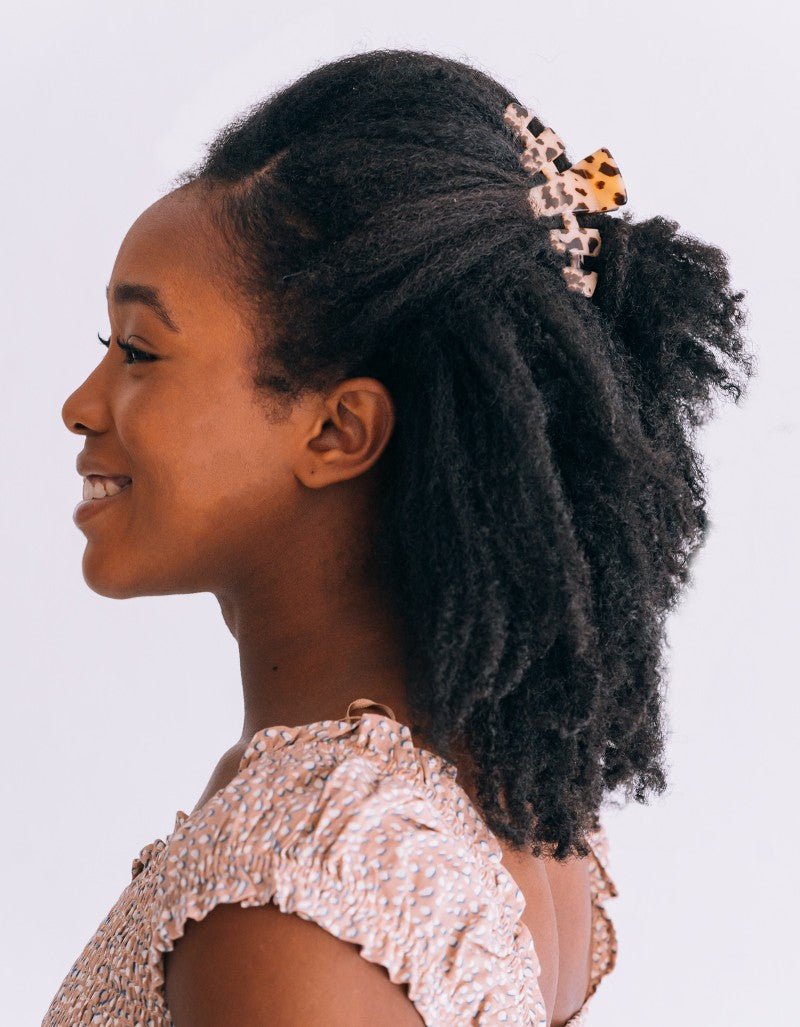 Teleties Classic Blonde Tortoise Medium Claw Hair Clip