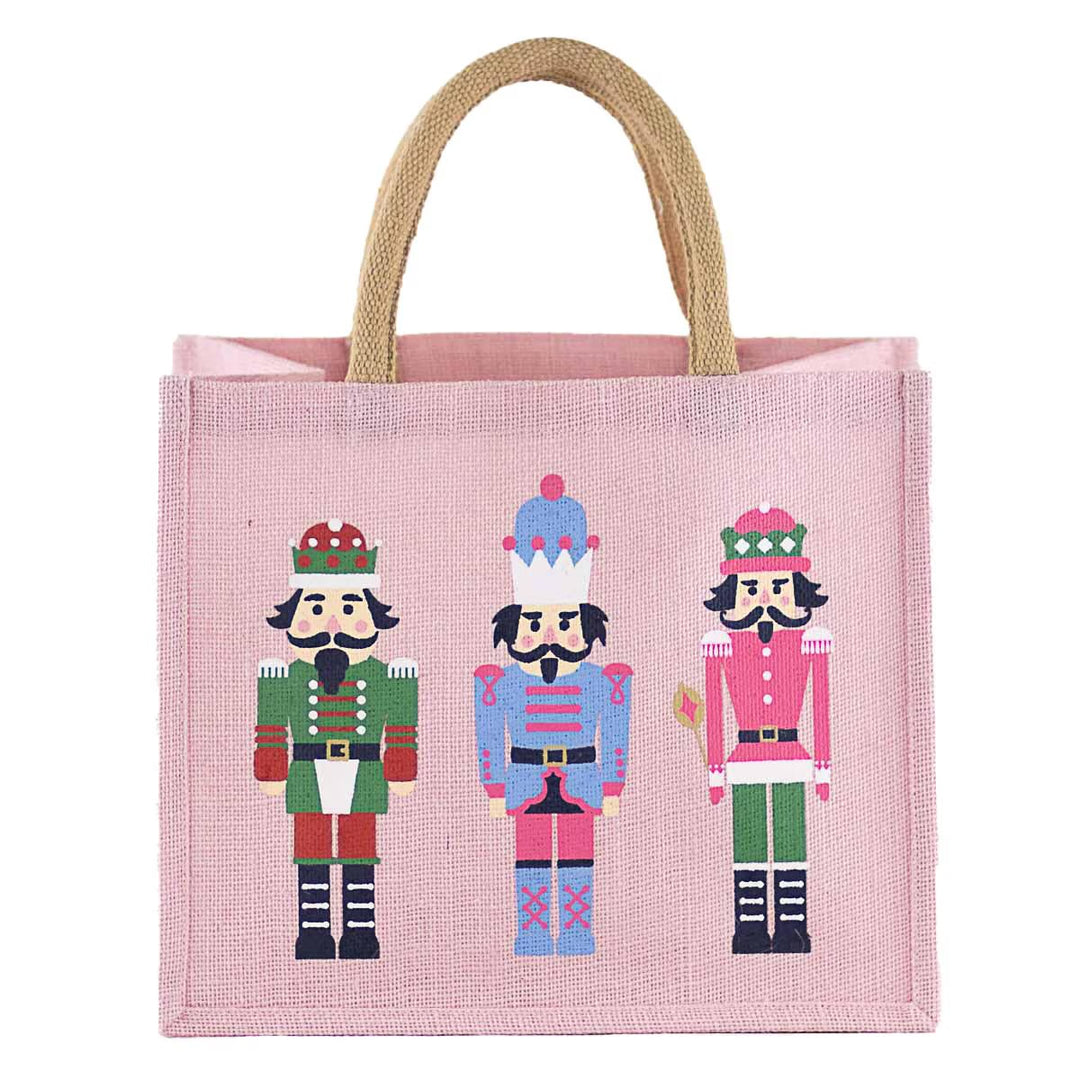 Nutcracker March Gift Tote Pink