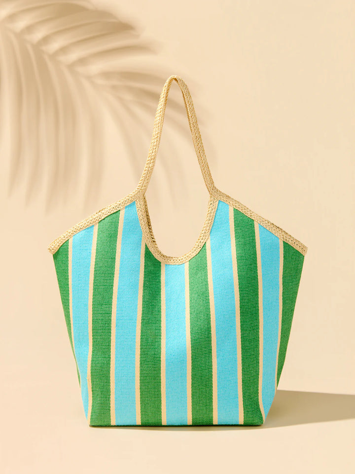 Capri Tote/ Turquoise