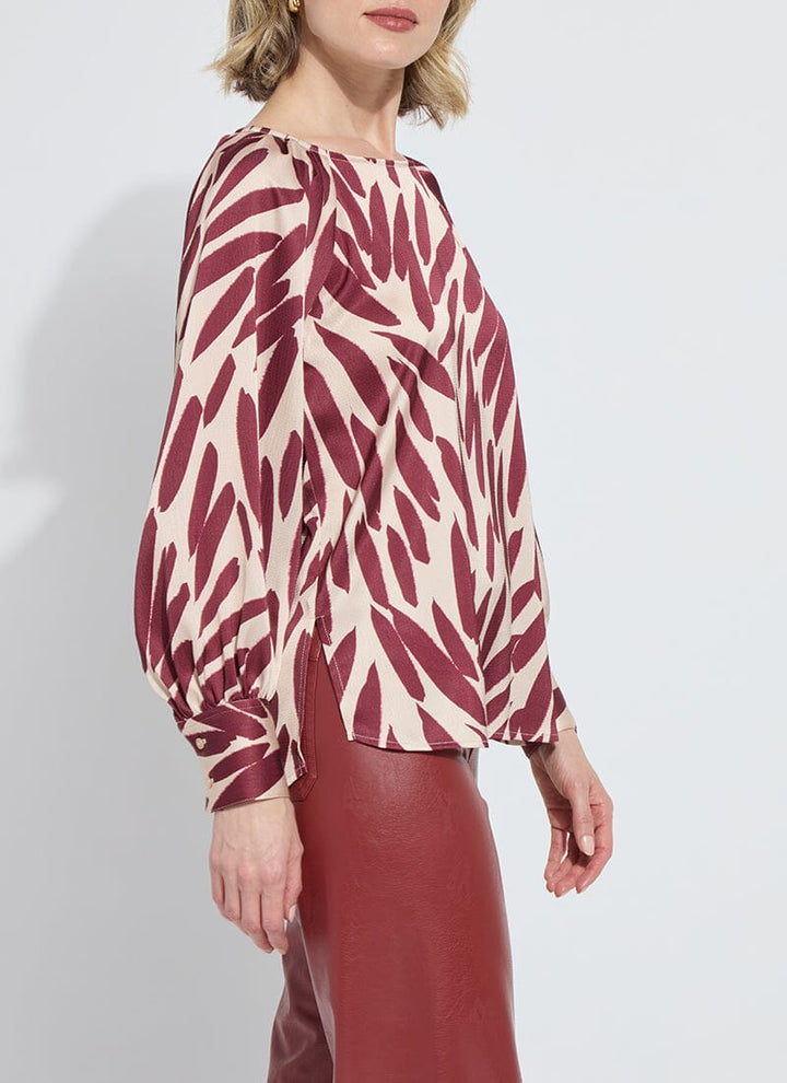 Naila Raglan Neckline Detail Blouse