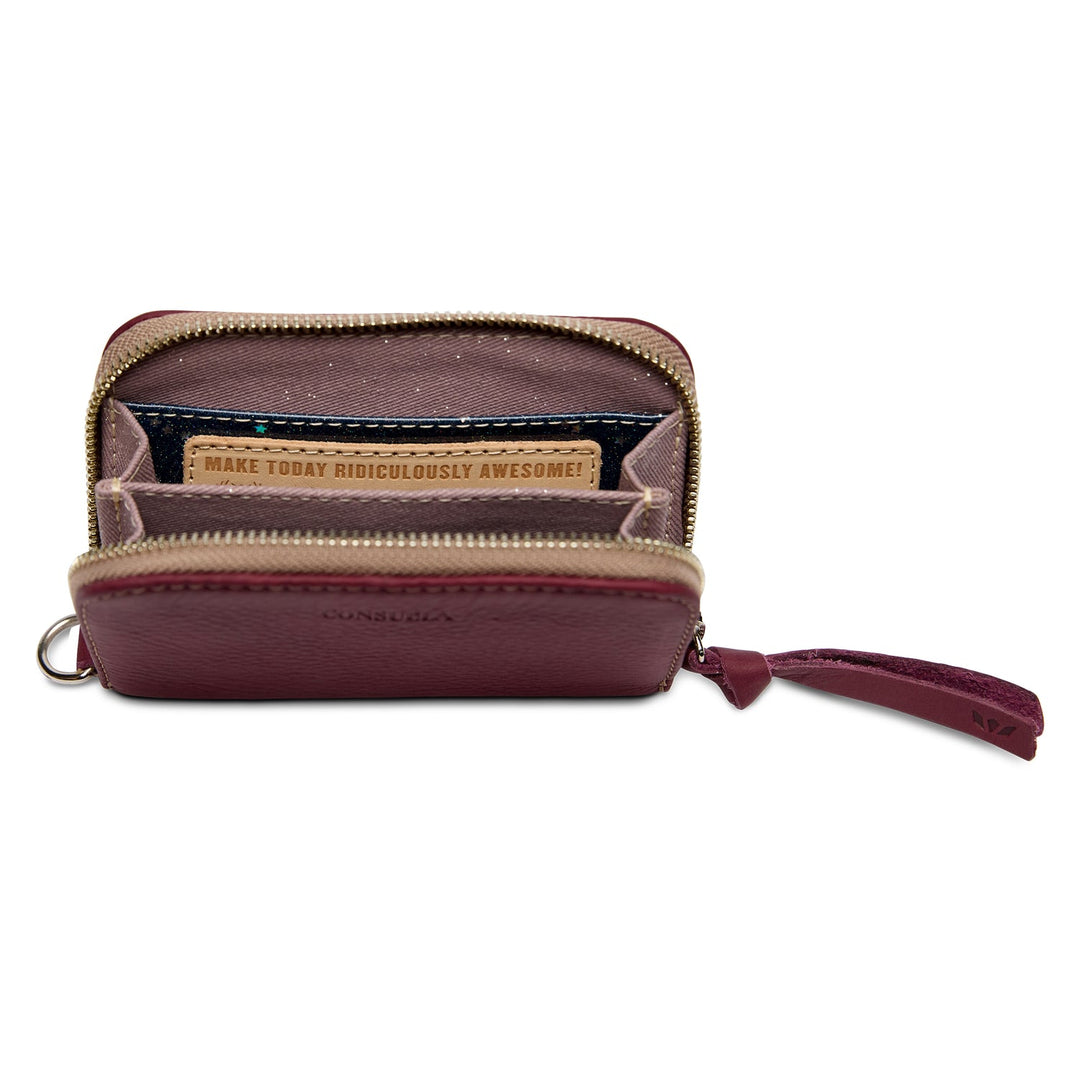 Zippy Wallet / Plum