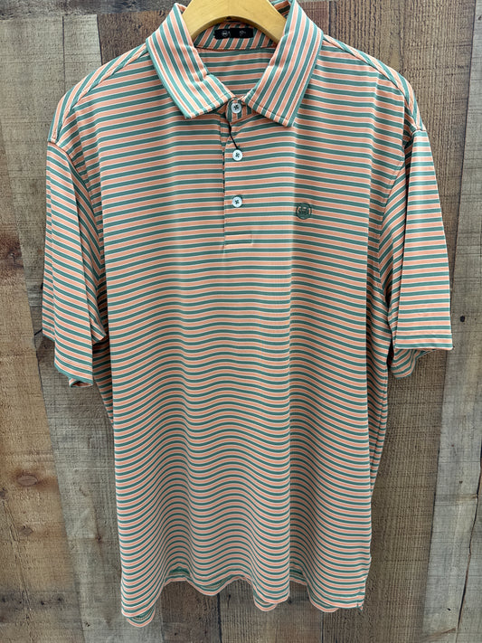 HeyBo Intercoastal Polo Coral/Bay