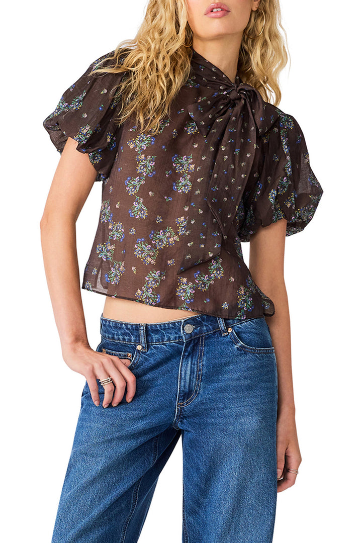 Steve Madden Lolanie Top | Dark Espresso