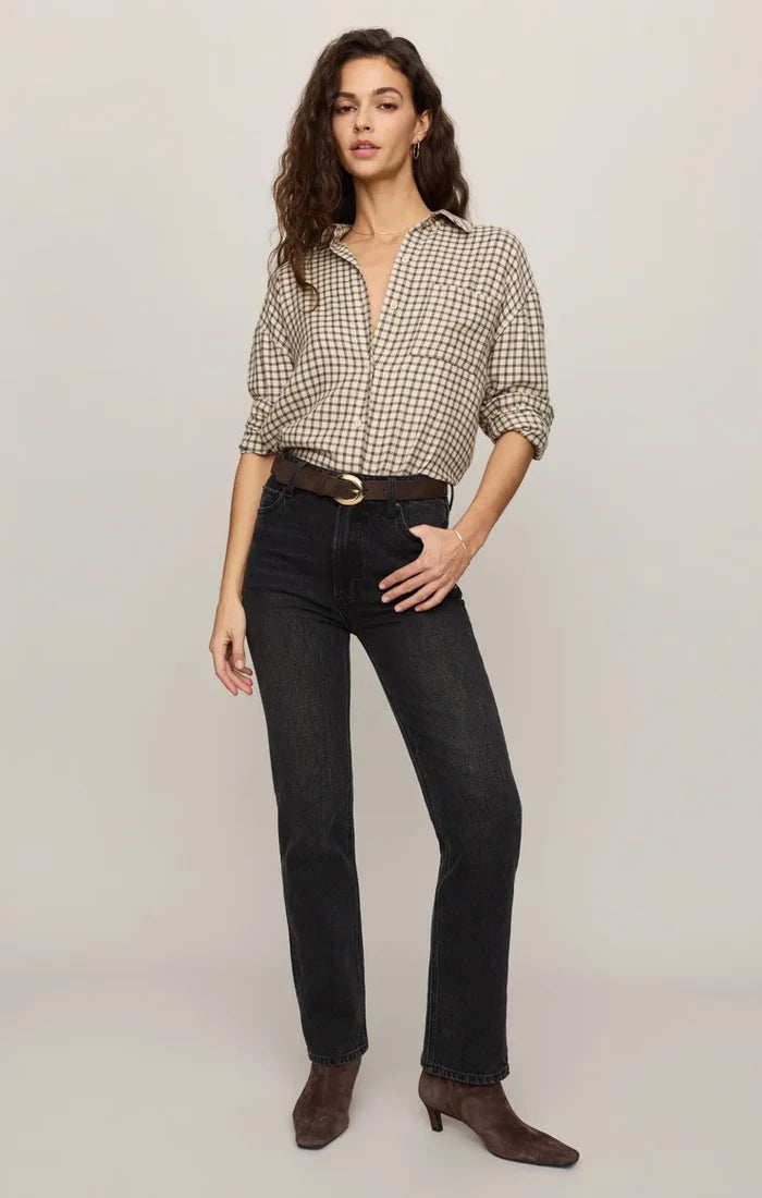 River Plaid Button Up