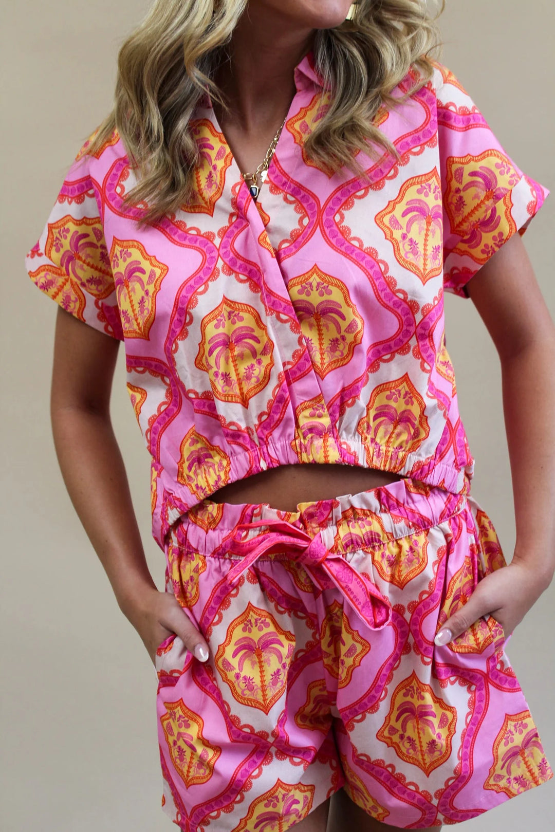 Palm Mirage | Zia Top