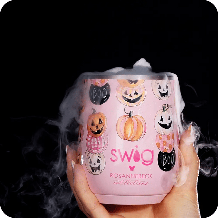 Pumpkin Stacks Stemless Win Cup 12oz