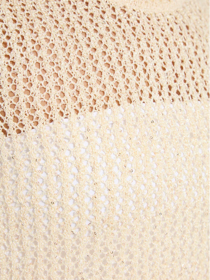 Avery Sequined Knit Shell | Coco Sequins
