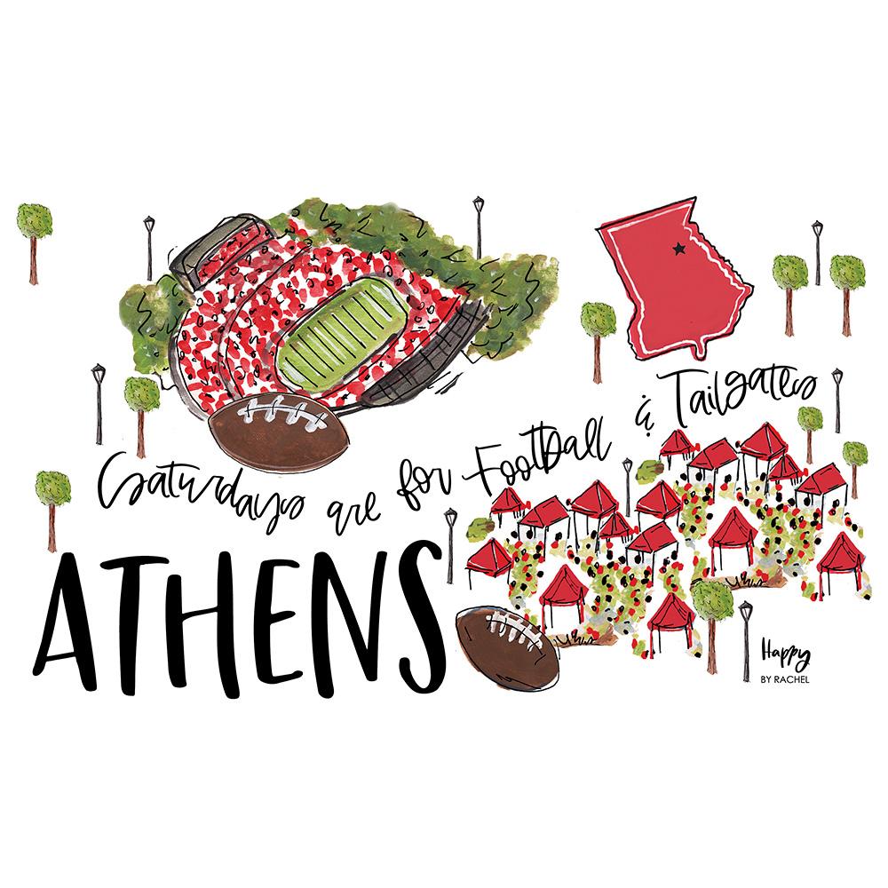 Saturday in Athens Tumbler 12oz