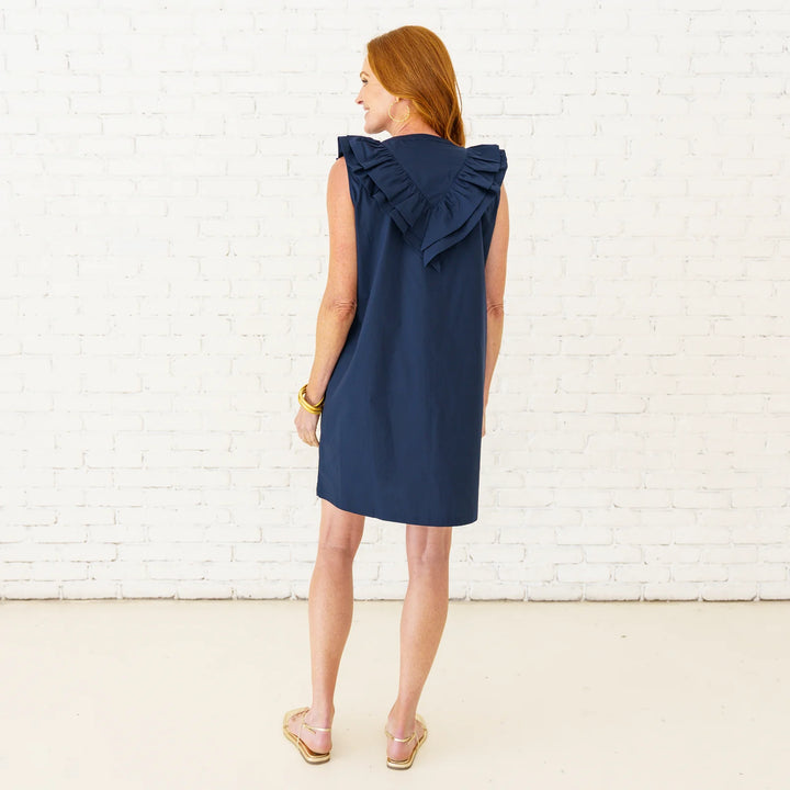 Belle Dress | Navy