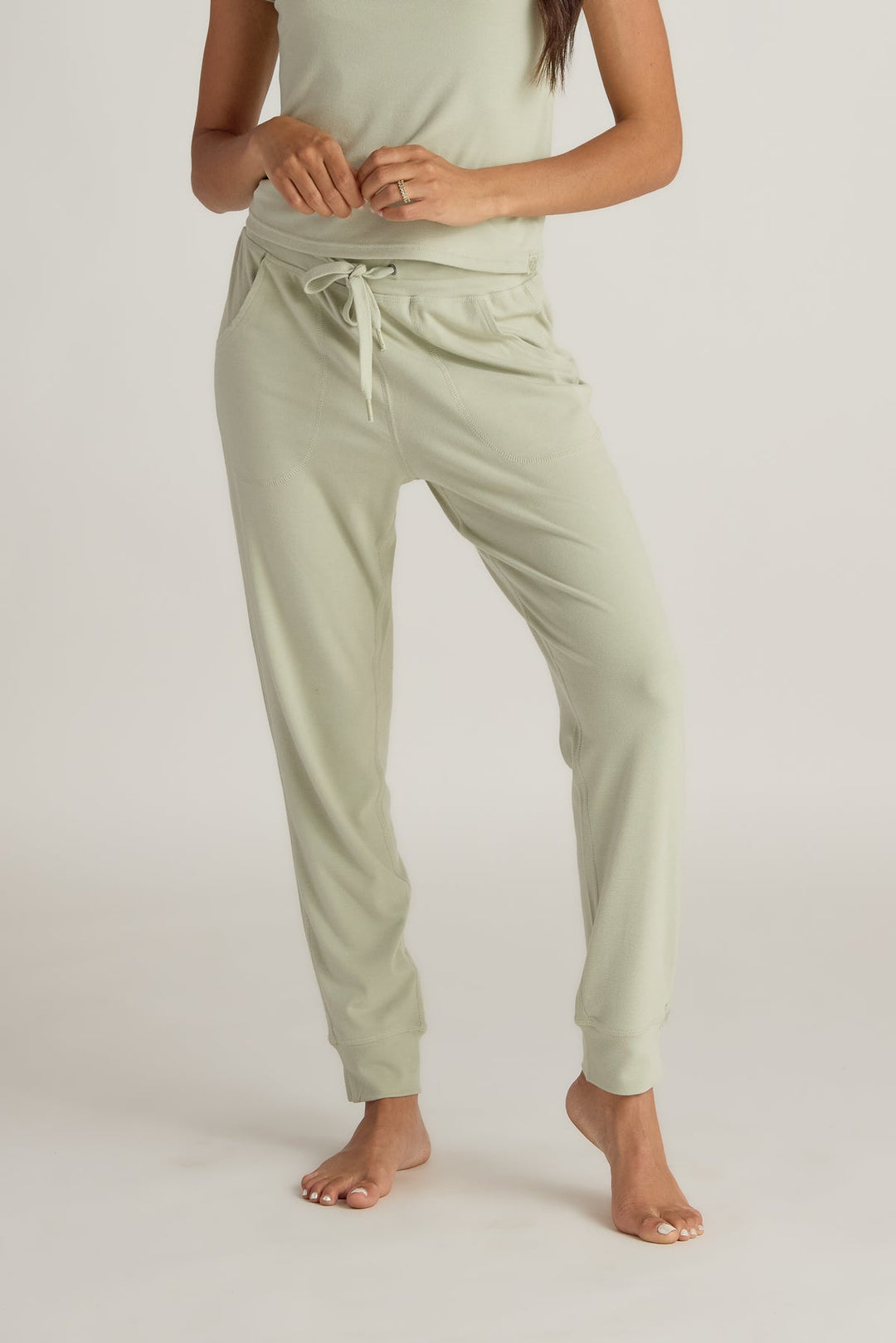 Faceplant Dreams Soft Collection Lounge Jogger / Sage