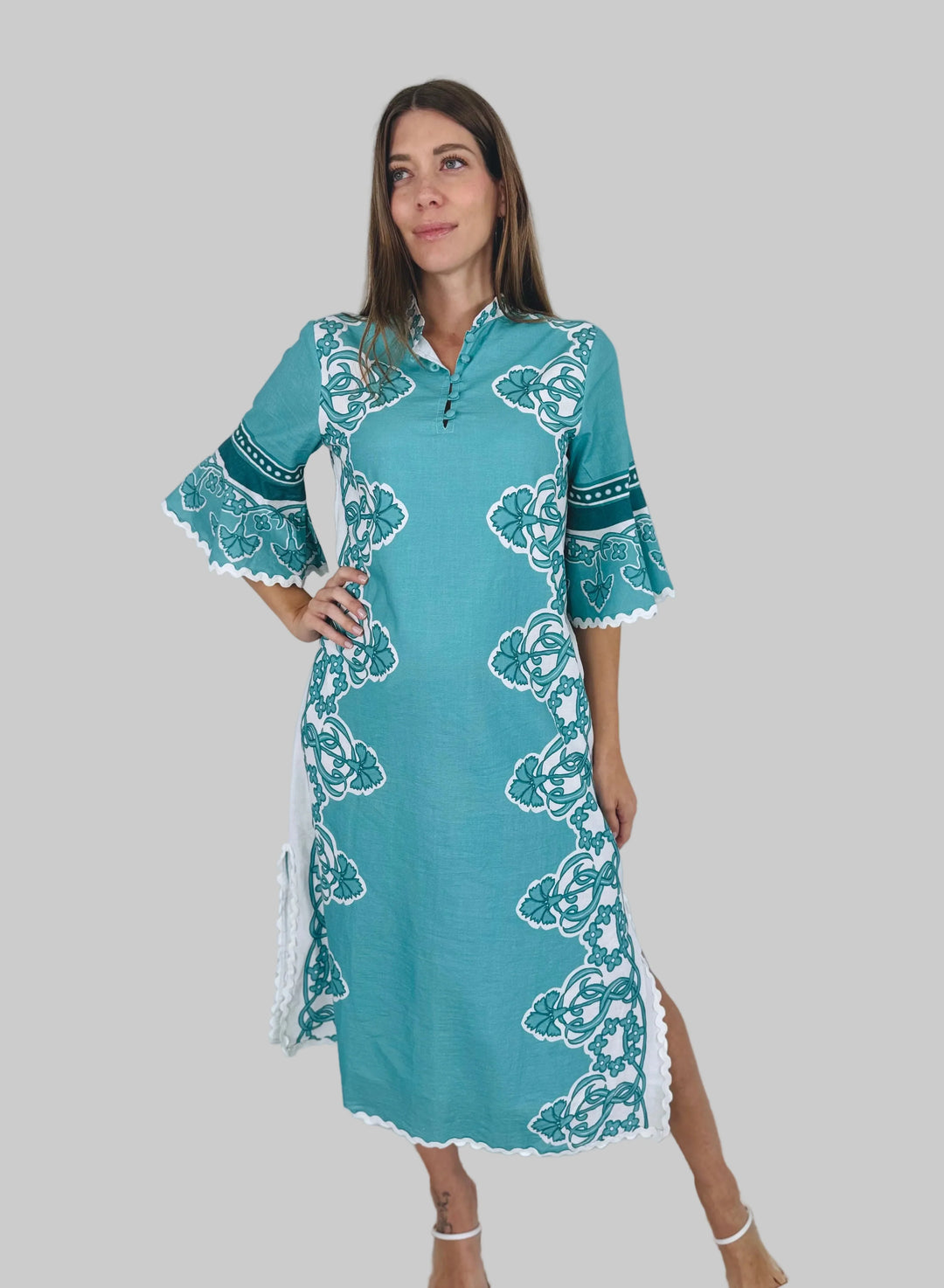 CHELSEA SHIRTDRESS | HYACINTH PINK OMBRÉ