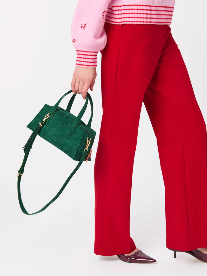 Kylie Mini Bowler Bag Emerald