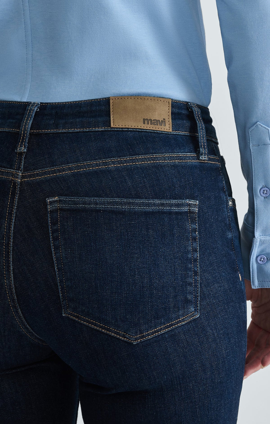 Molly Bootcut Jeans
Mid Rise | Deep Blue Flex Blue