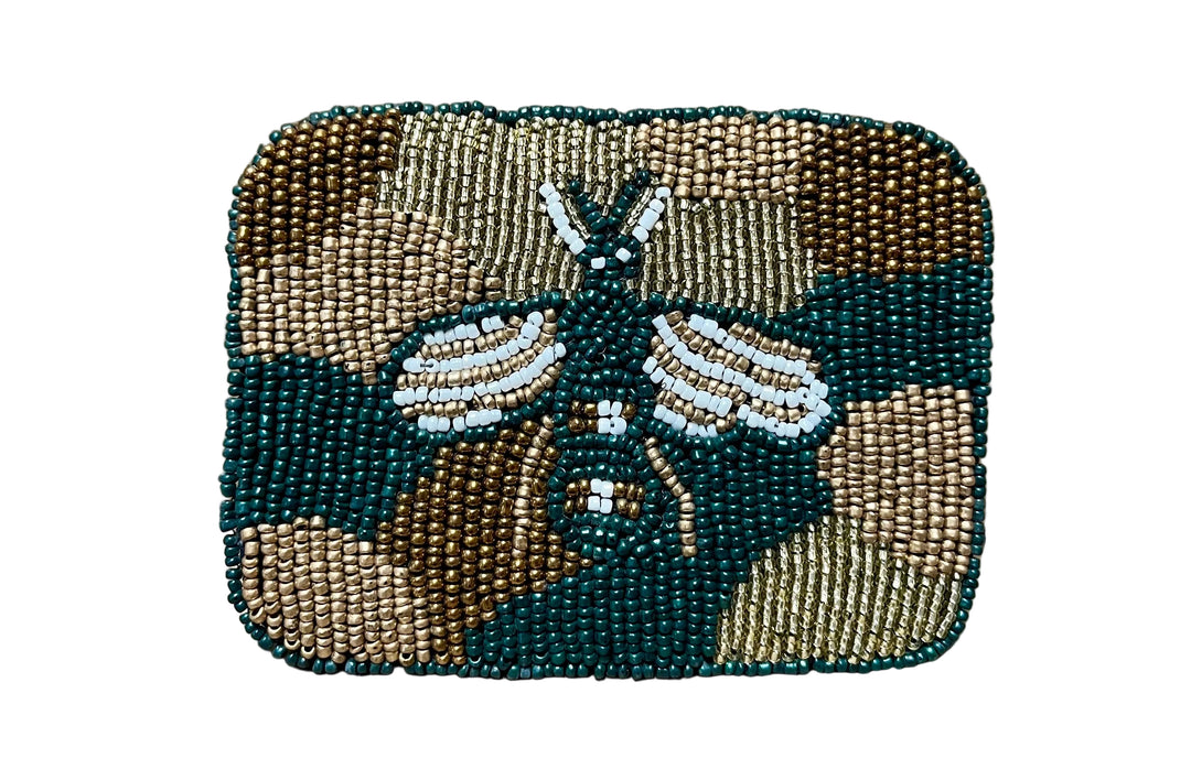 La Chic Camo Bee Card Holder