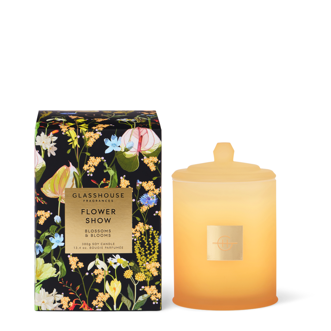Glasshouse Flower Show 13.4 oz Candle