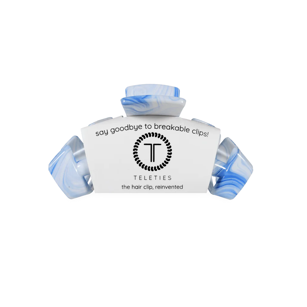 Teleties Classic Small Hair Clip Tide and True 