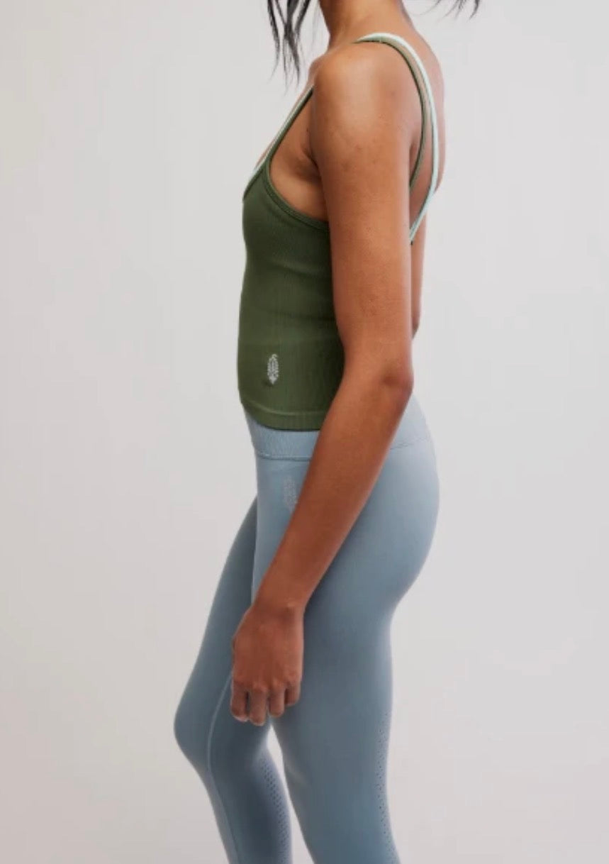 All Clear Coastline Cami | Dark Green