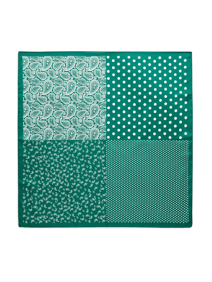 Paisley Scarf Green