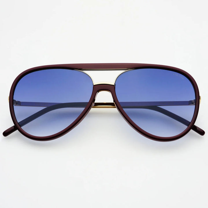 Freyrs Shay Sunglasses Burgundy