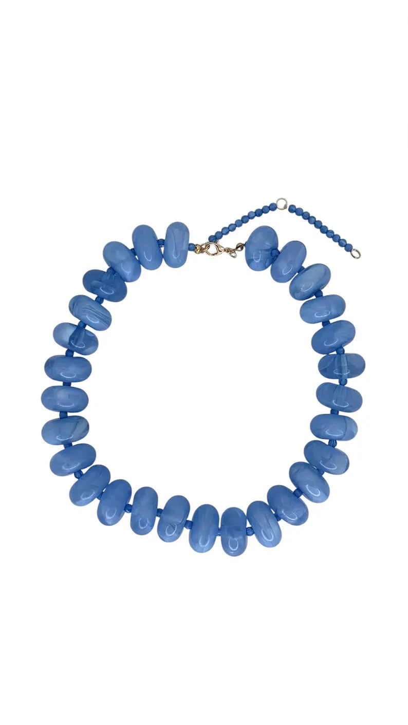 Candy Necklace in Blue