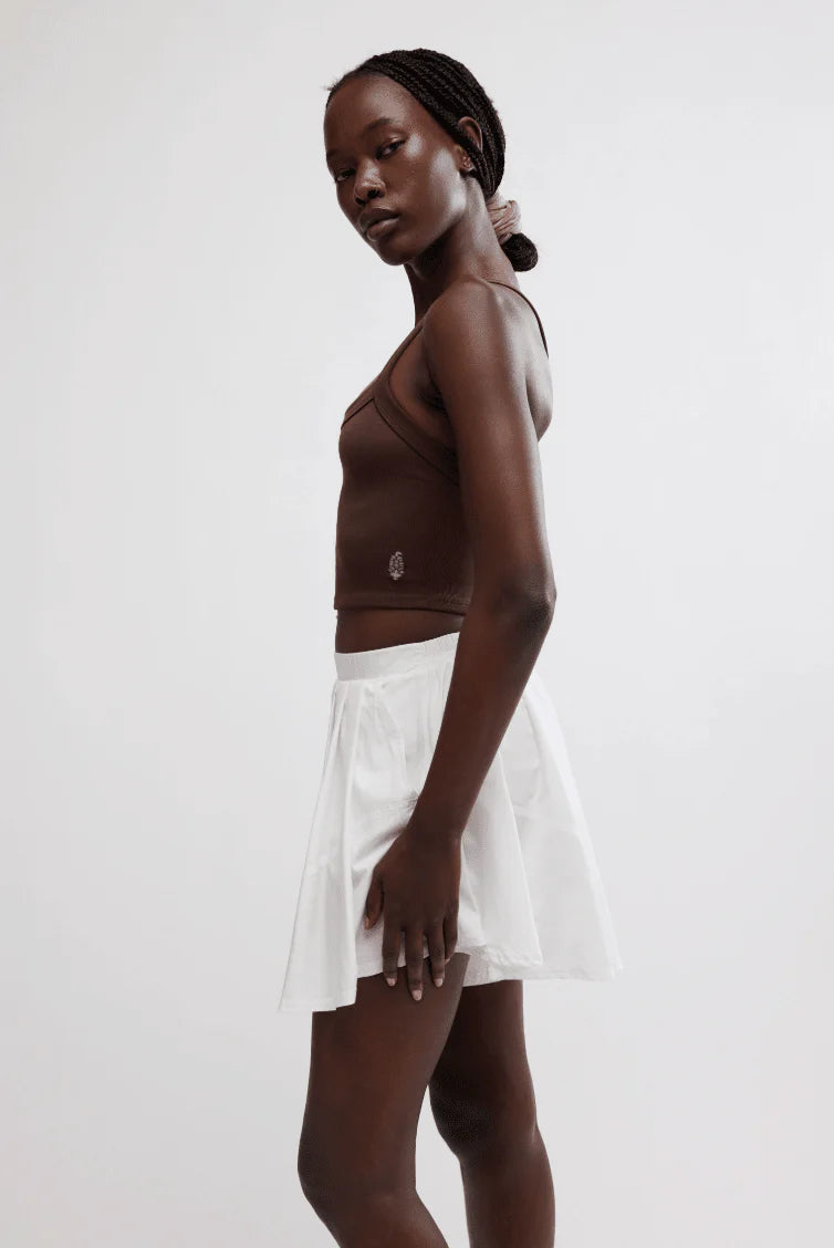 All Clear Cami Solid in Chocolate