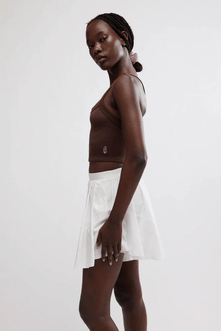 All Clear Cami Solid in Chocolate