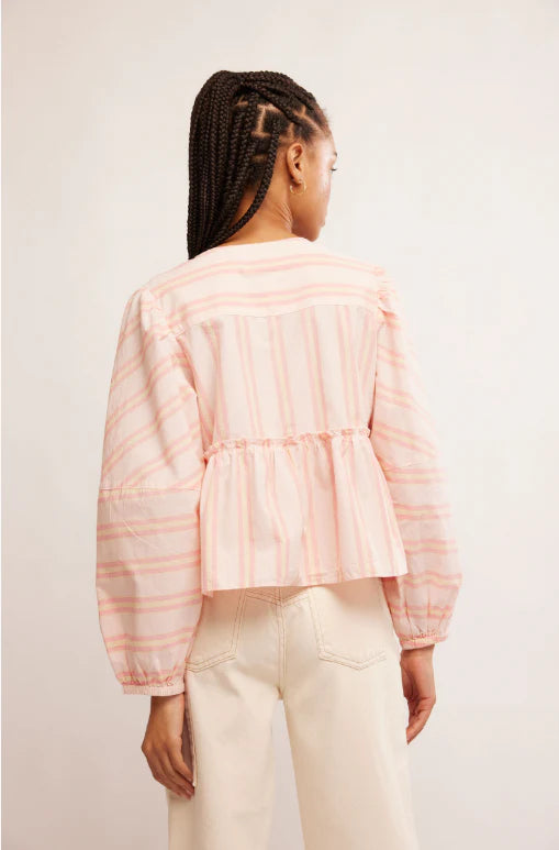 Brunch Babe Blouse Pink *