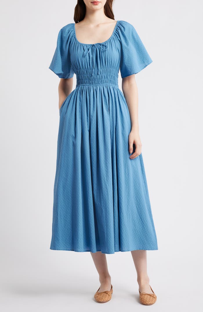 FRNCH Yemanja Dress | Bleu Jean