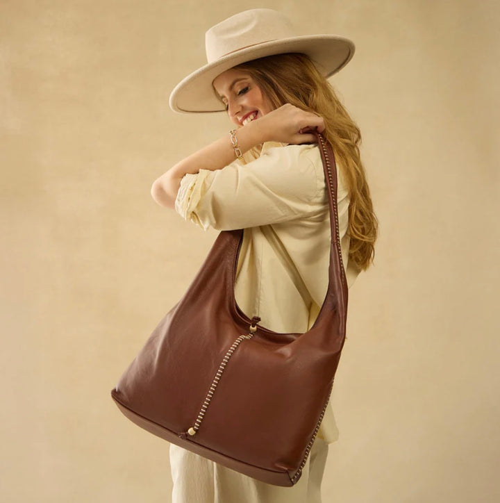 La Jolla Bag | Cloud Leather Cocoa Bean
