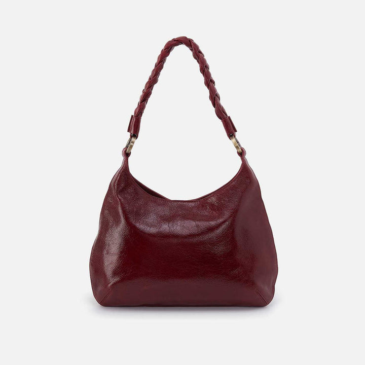 Hobo Madison Shoulder Bag | Garnet Gloss