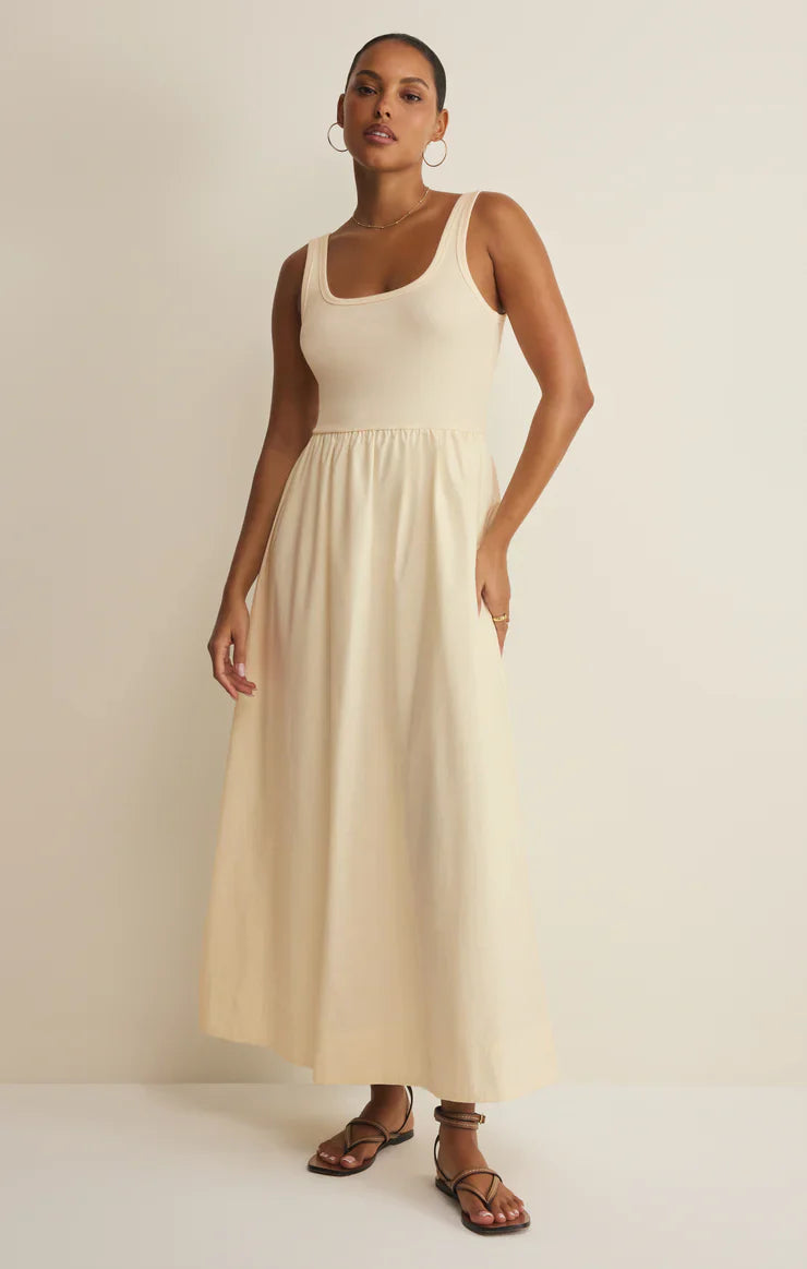 Kensie Midi Dress Cloud