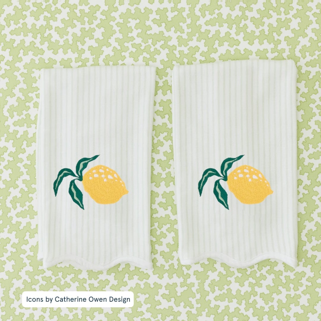 Weezie Lemon Kitchen Towel