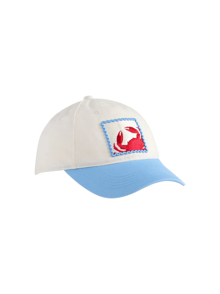 Crab Ball Cap, White