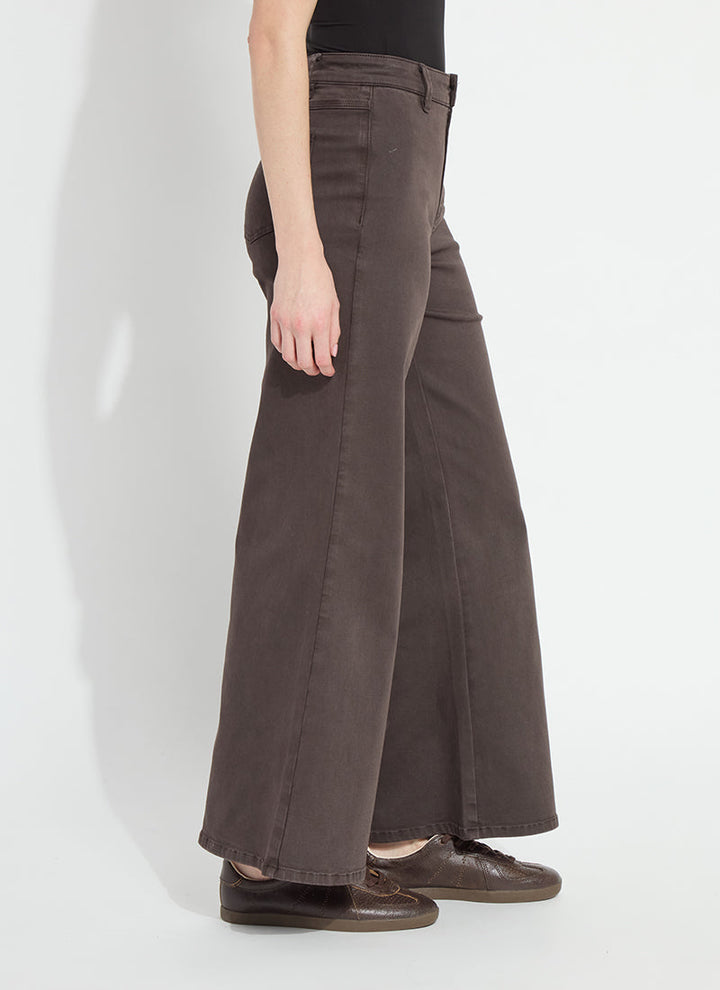Iris Wide Leg Everyday Denim | Double Espresso