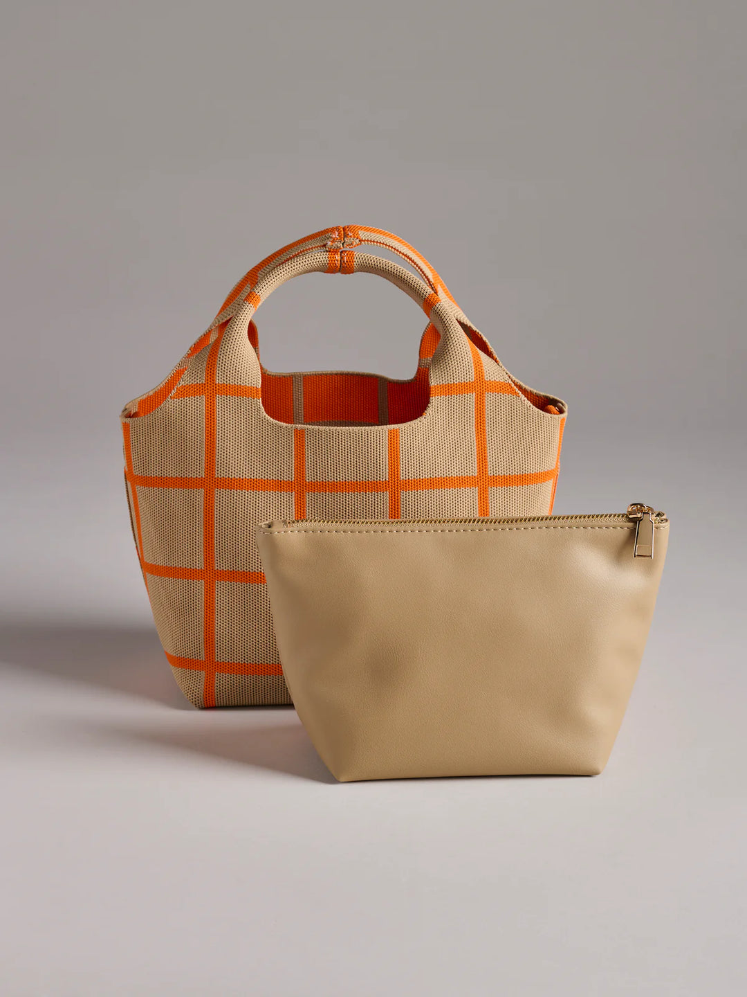 Robbie Mini Tote: Tan