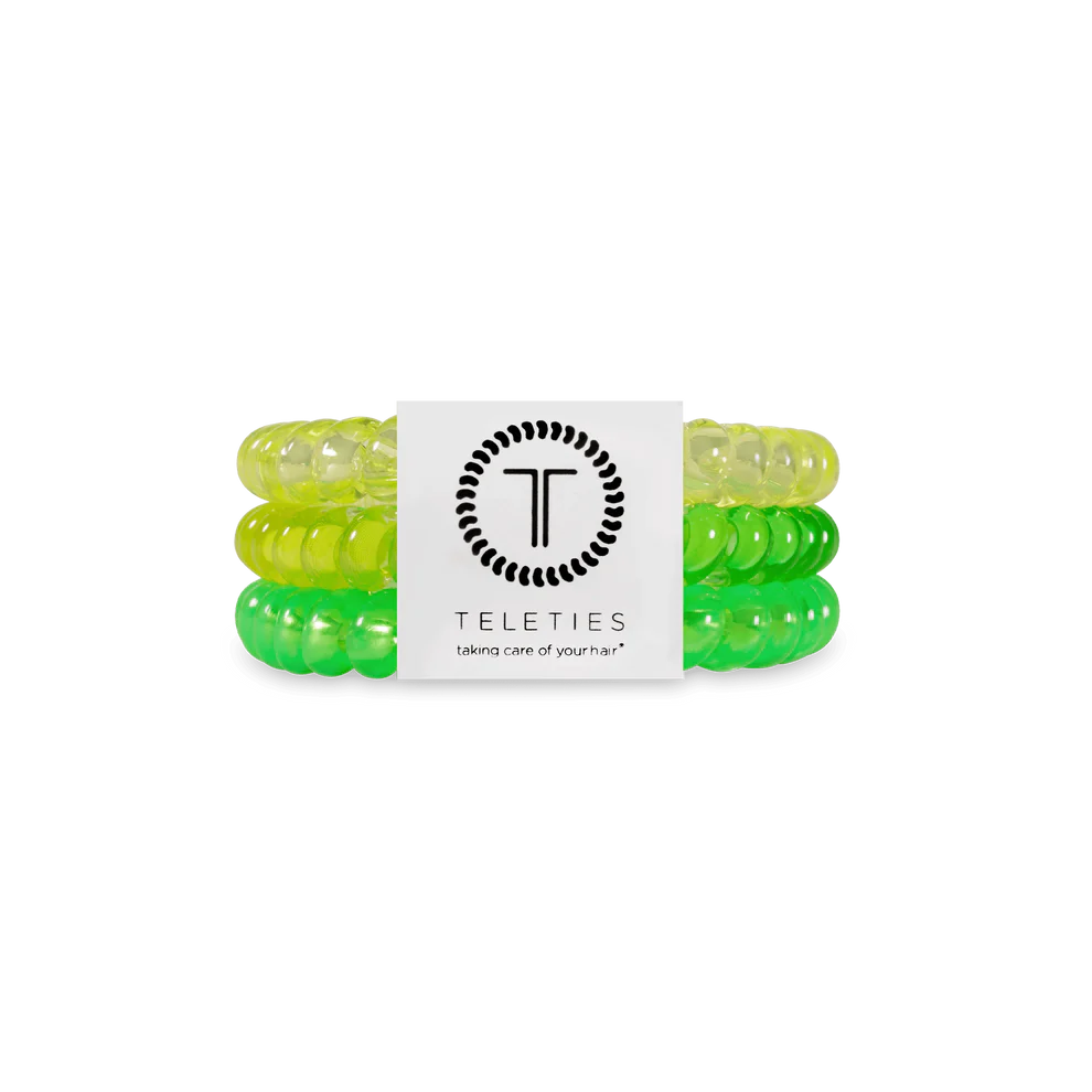 Teleties Small Hair Ties Glow For It