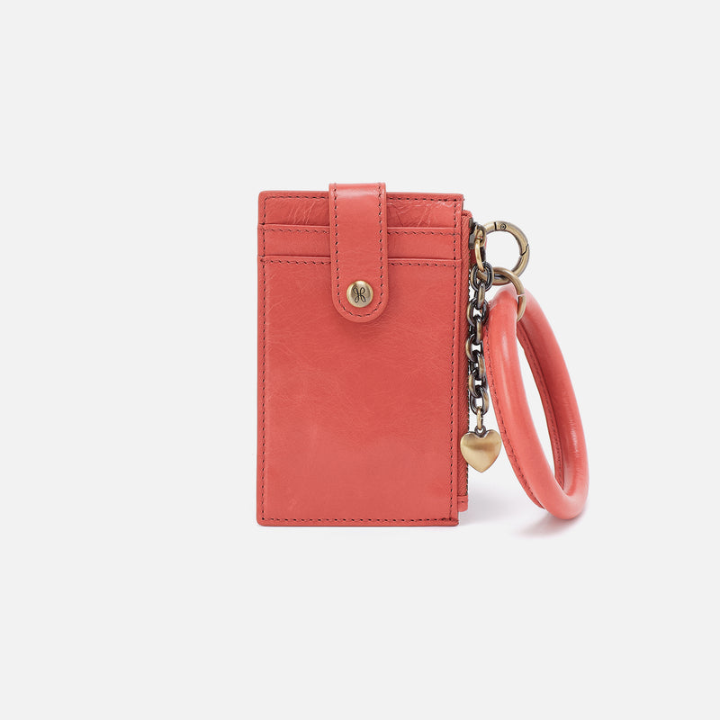 Hobo Ring Credit Card Wristlet | Pink Mirage