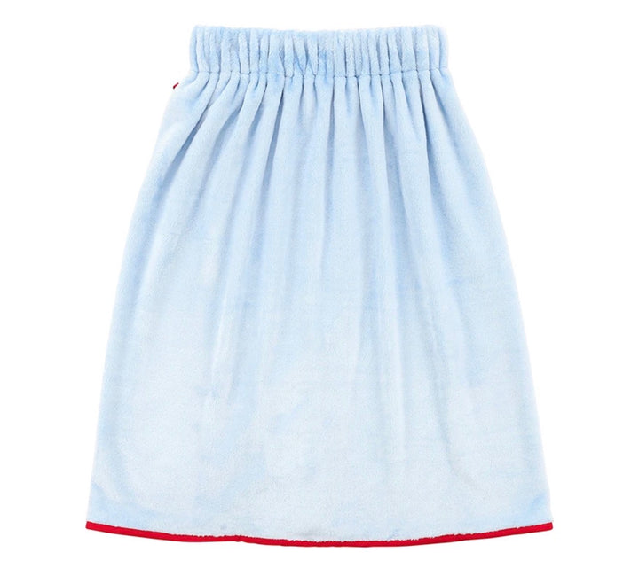 Blue &amp; Red Bow Spa Wrap