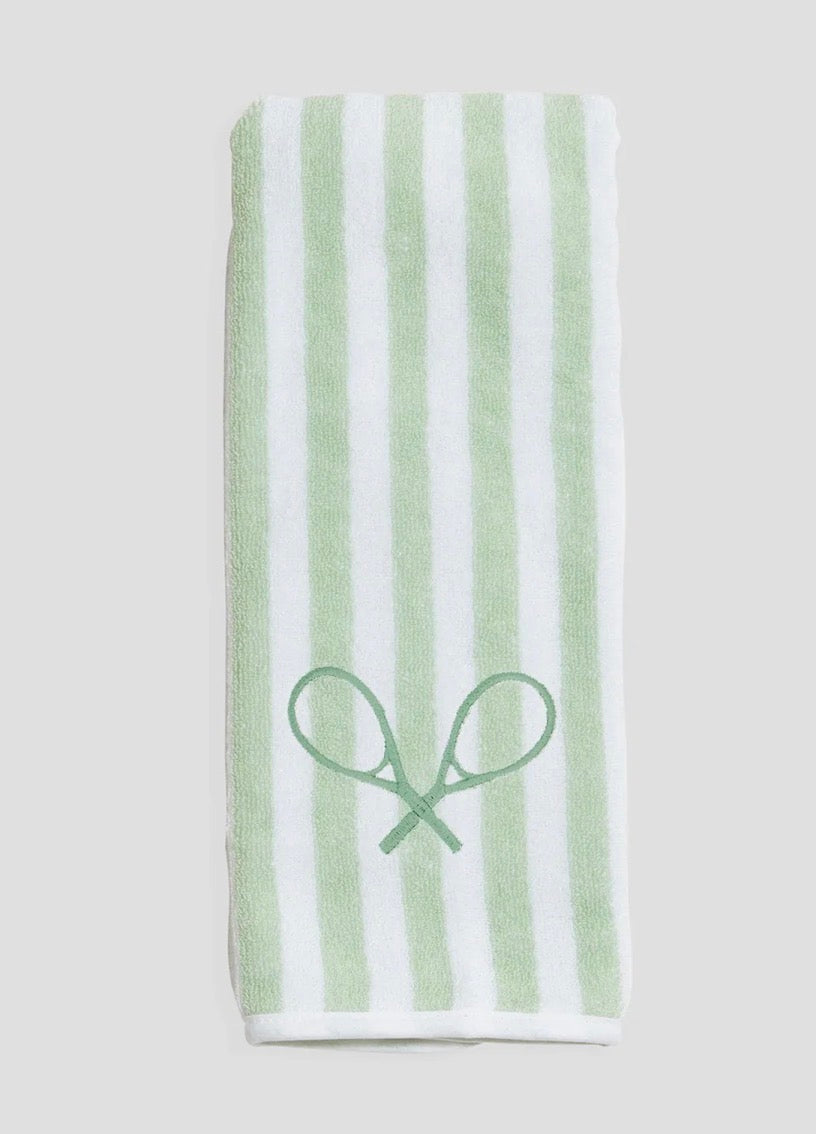Weezie Tennis Towel Pickle Green Rackets