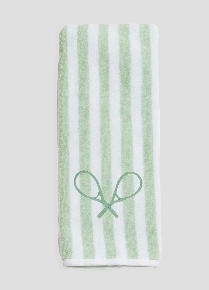 Weezie Tennis Towel Pickle Green Rackets