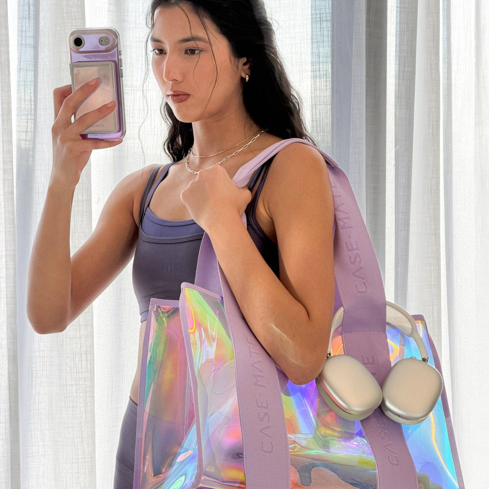 Jelly Tote with Phone Pouch | Soap Bubble
