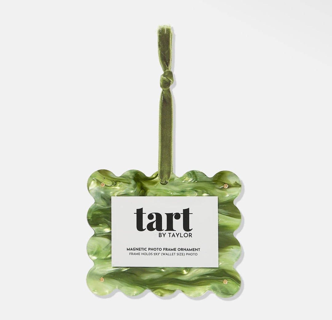 Tart by Taylor Green Marbled Frame Ornament 