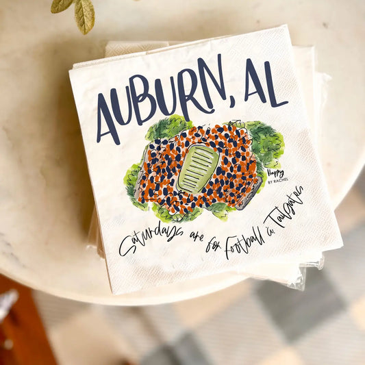 Auburn, AL Luncheon Napkins - Set of 20